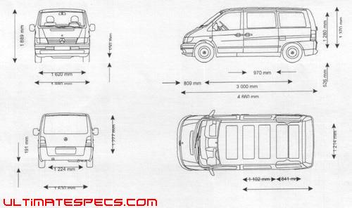 Mercedes vito blueprint #4