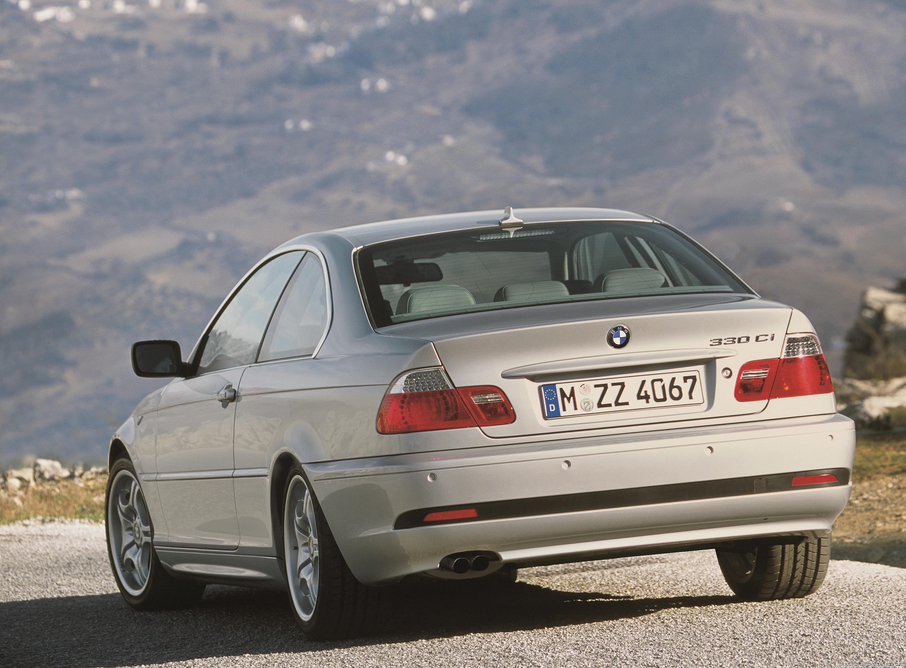 BMW E46 LCI 3 Series Coupe