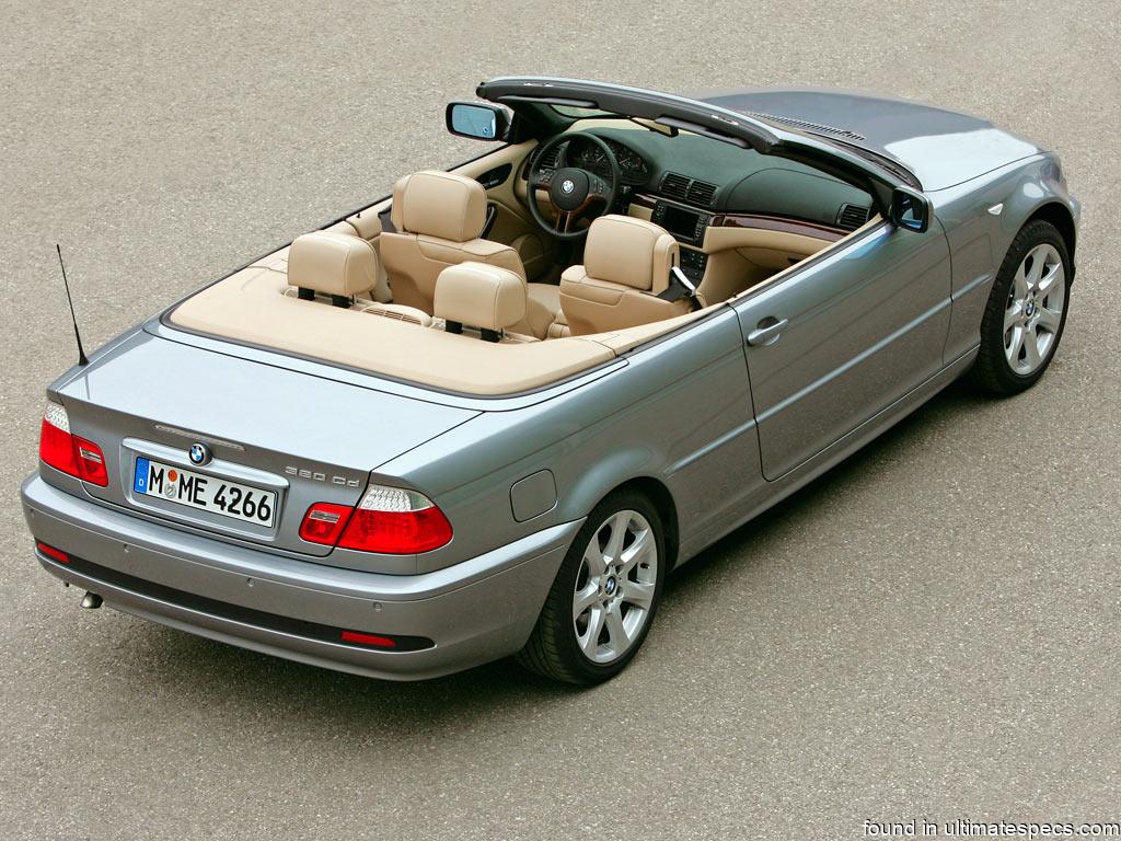 BMW E46 LCI 3 Series Cabrio