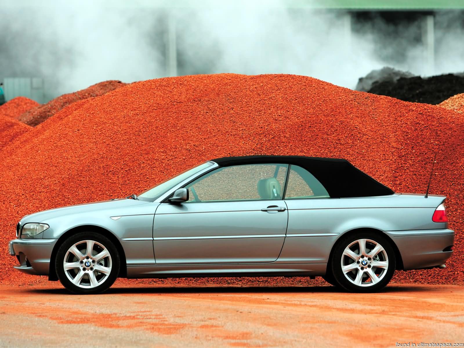 BMW E46 LCI 3 Series Cabrio