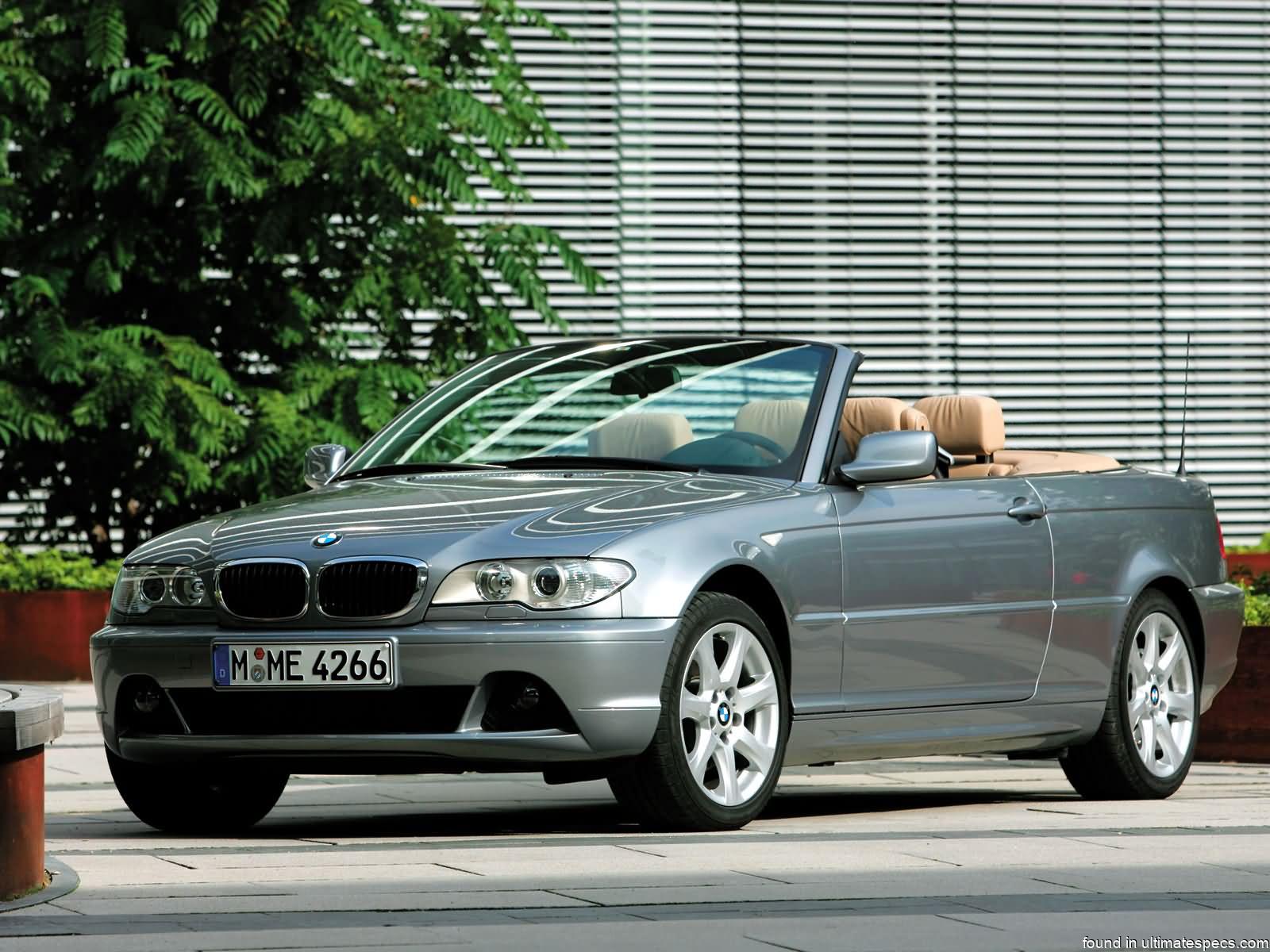 BMW E46 LCI 3 Series Cabrio