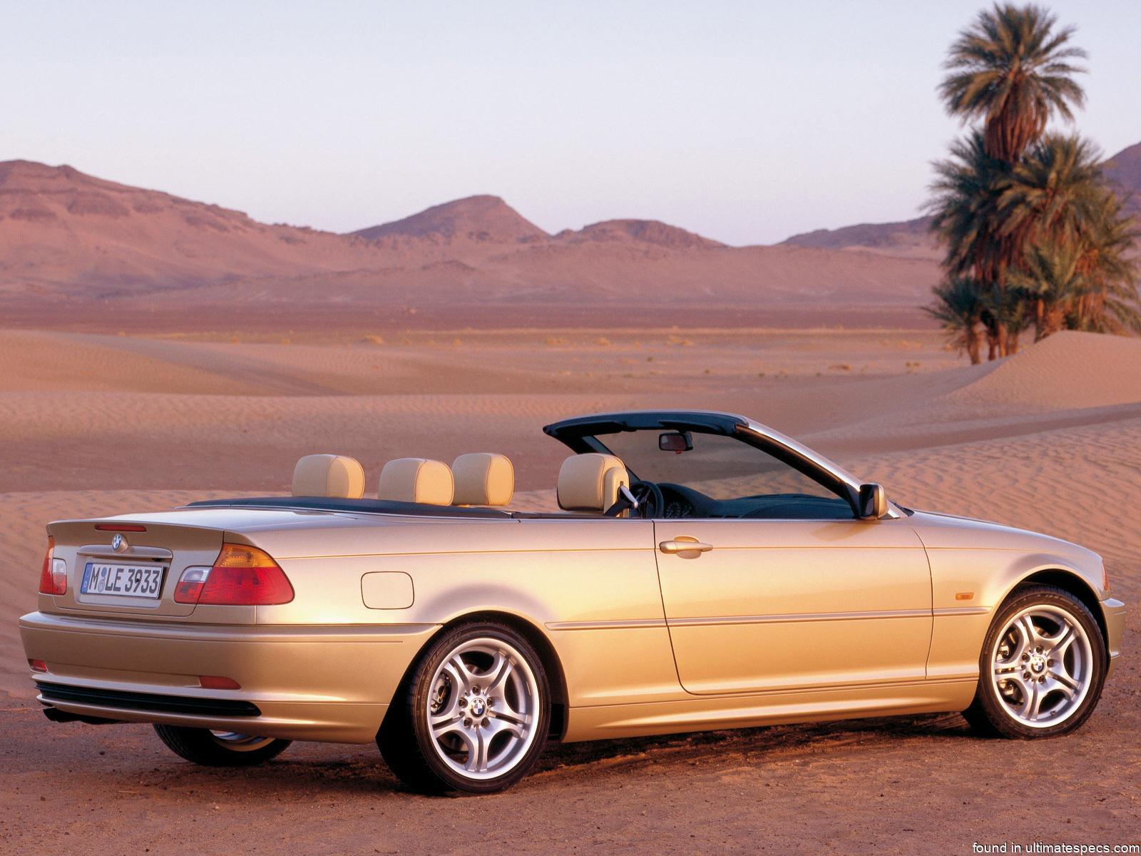 BMW E46 3 Series Cabrio