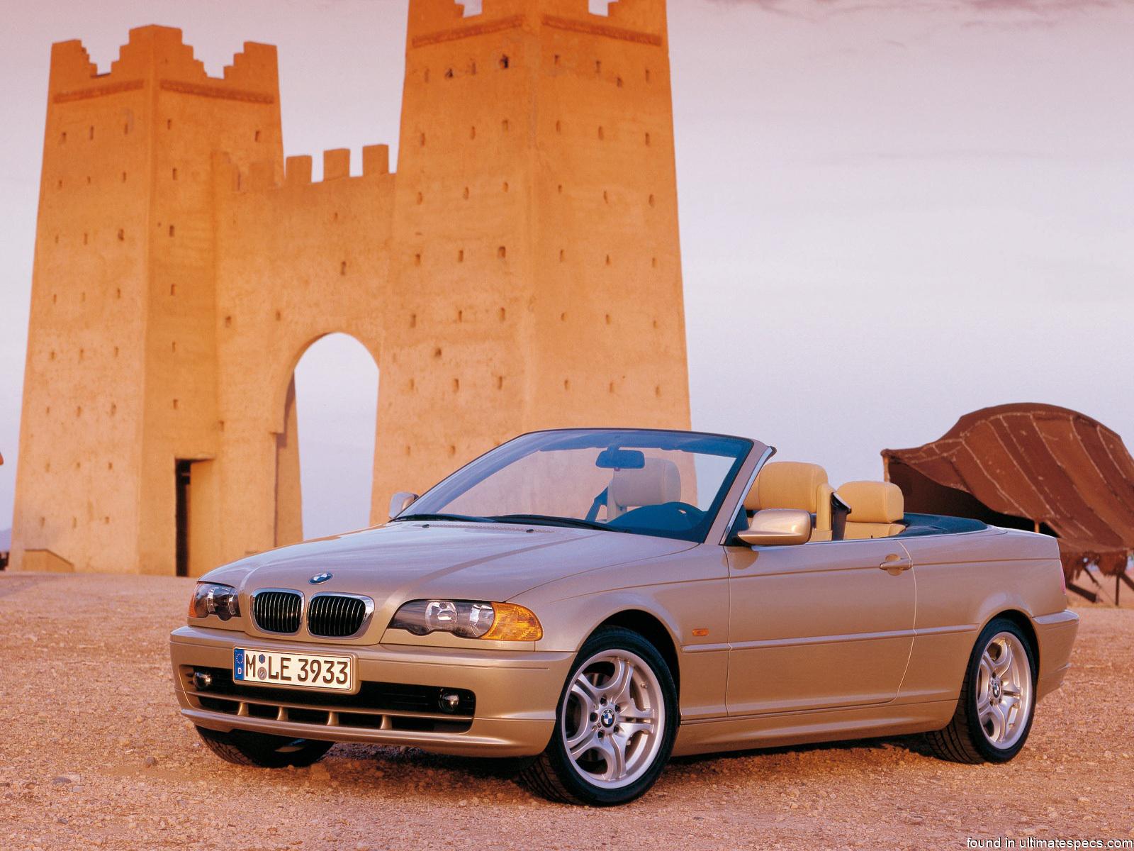 BMW E46 3 Series Cabrio