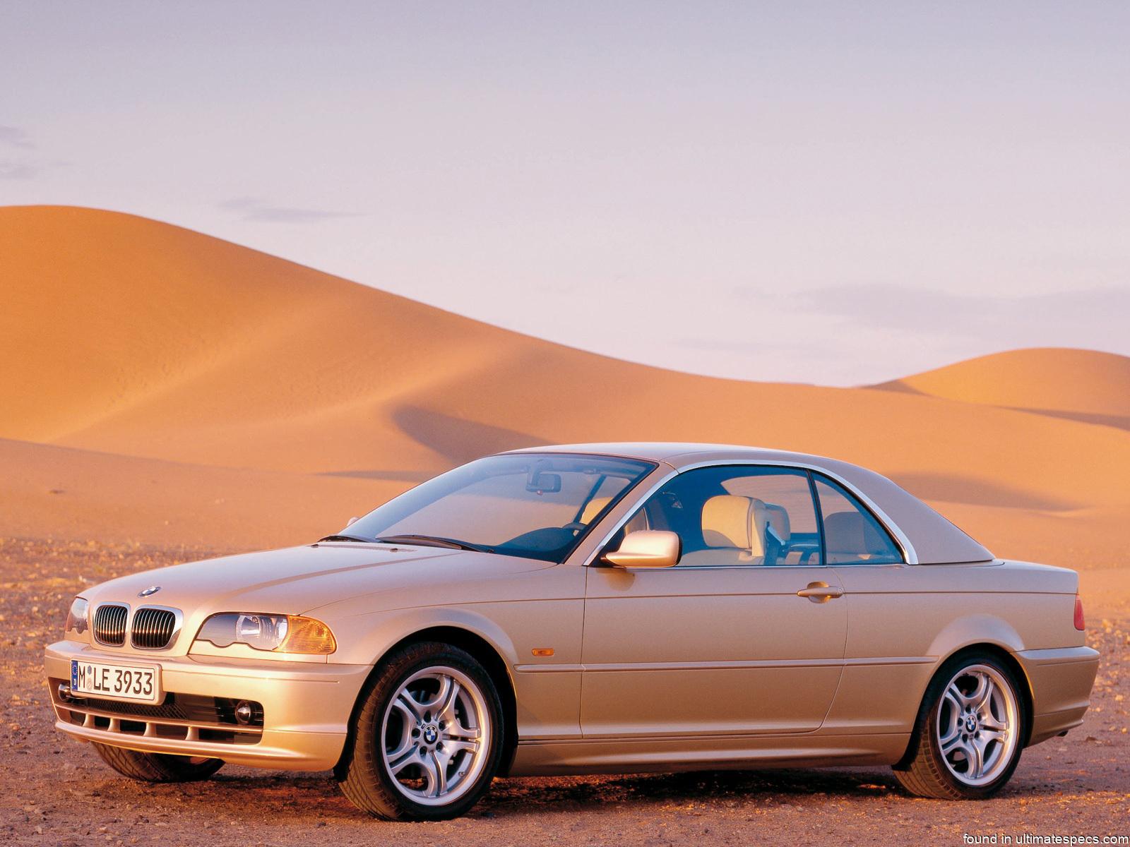 BMW E46 3 Series Cabrio