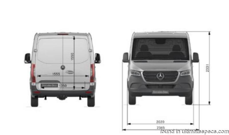 Mercedes Benz Sprinter 2019 L2H1 RWD Mercedes Benz Sprinter 2019 L2H1 RWD image