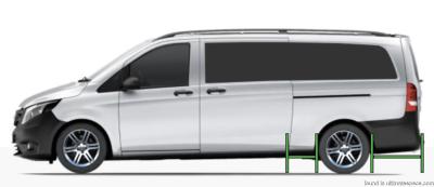 Mercedes Benz Vito 2015 Tourer L3 119 CDI BlueTEC 7G-TRONIC (2015)