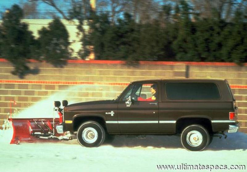 Chevrolet Blazer 1985 Chevrolet Blazer 1985 image