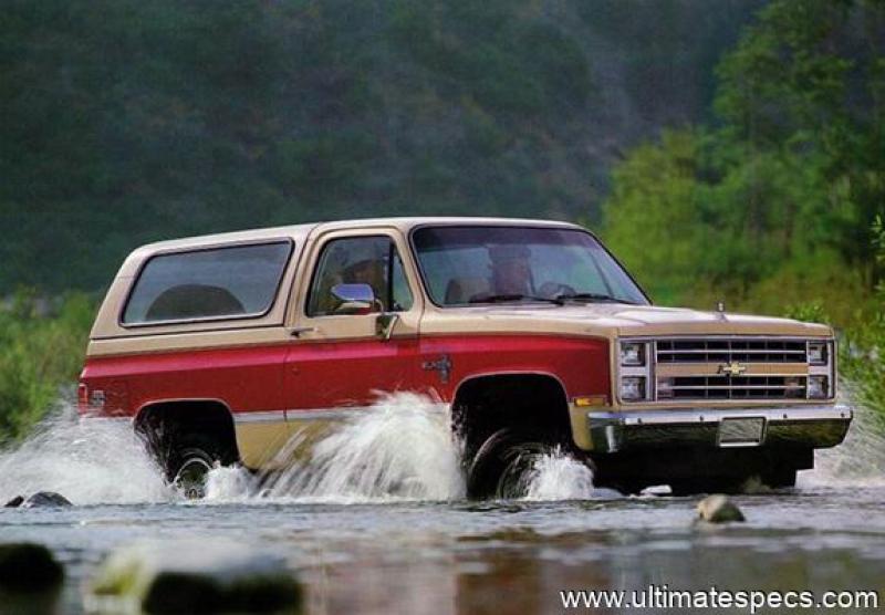 Chevrolet Blazer 1985 Chevrolet Blazer 1985 image