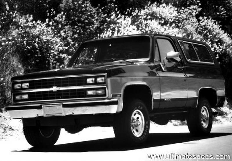 Chevrolet Blazer 1989 Chevrolet Blazer 1989 image