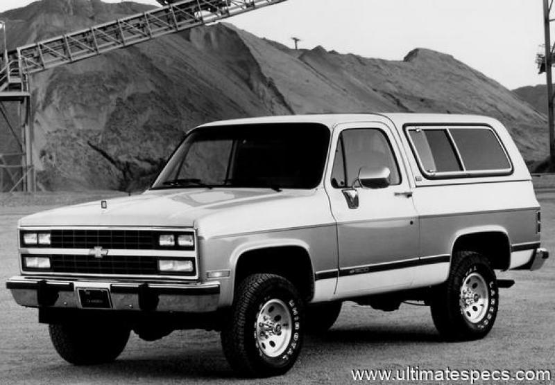 Chevrolet Blazer 1989 Chevrolet Blazer 1989 image
