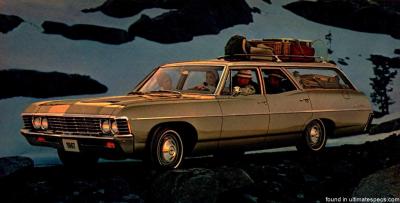 Chevrolet Bel Air 6th Gen Wagon 1967 396 V8 Turbo-Jet 325HP Special 3-speed Manual (1966)