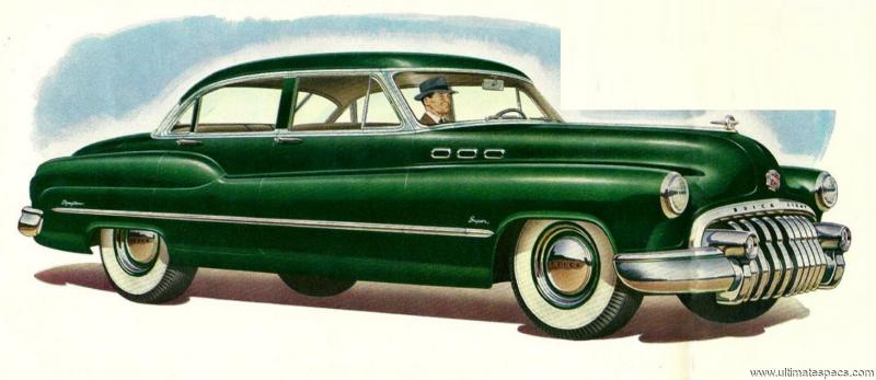 Buick Super 126 Tourback Sedan 1950 Buick Super 126 Tourback Sedan 1950 image