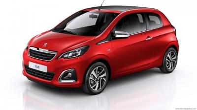 Peugeot 108 5-doors 1.0 68HP (2014)