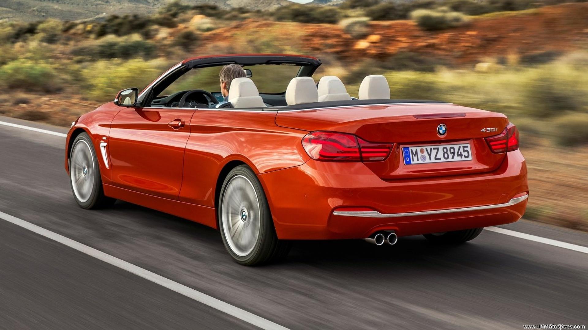 BMW F33 LCI 4 Series Cabrio