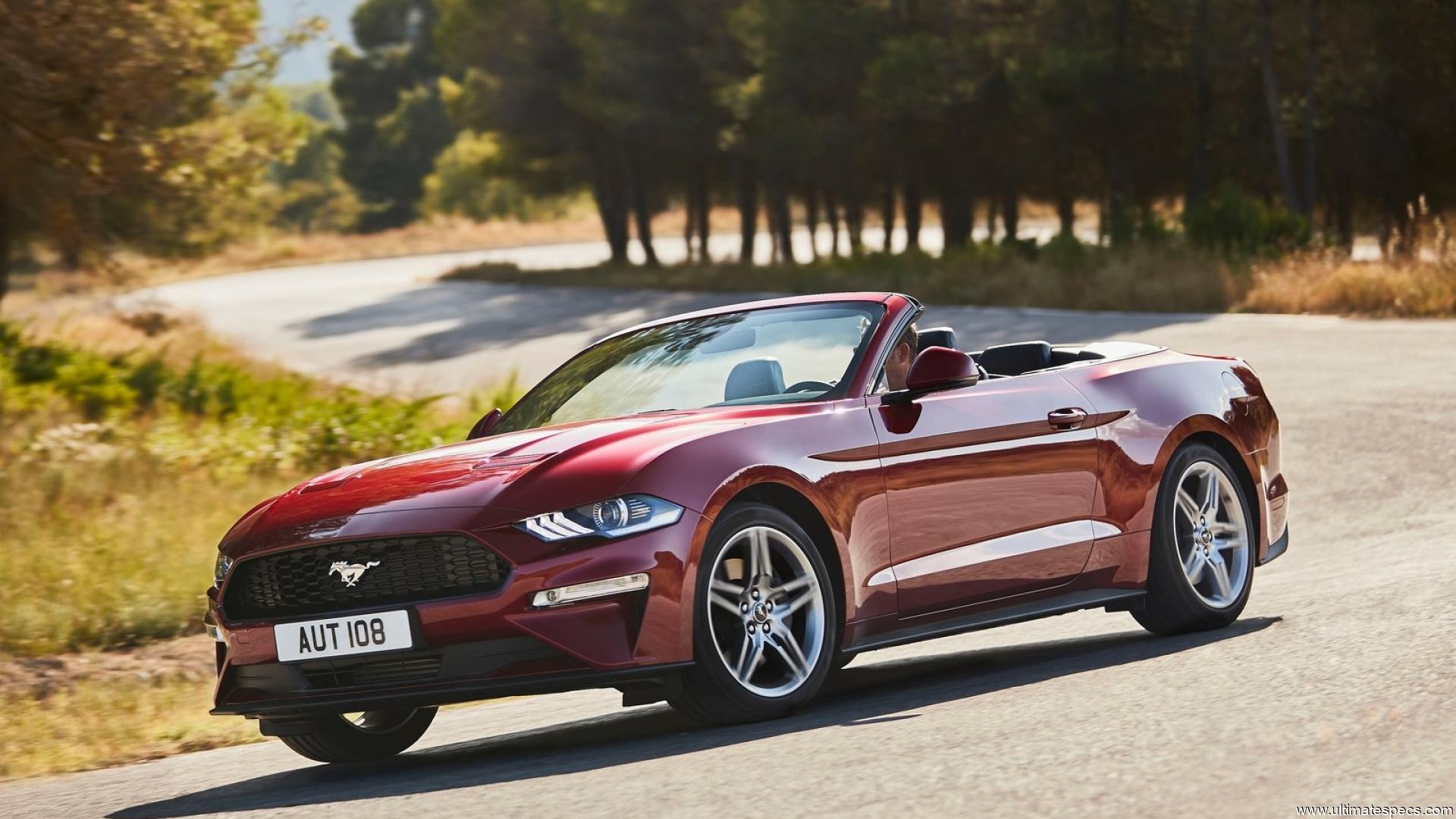 Ford Mustang 6 2018 Convertible