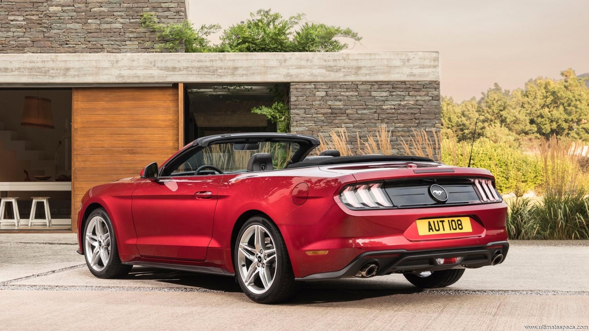 Ford Mustang 6 2018 Convertible
