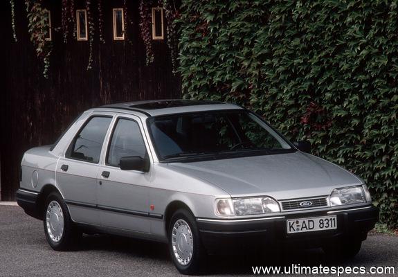 Ford Sierra Mk II Facelift 4-door Sapphire