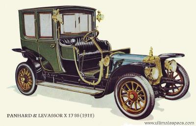 Panhard et Levassor X17SS  (1912)