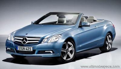 Mercedes Benz E Class Cabrio (A207) 350 CGI BlueEFFICIENCY (2009)