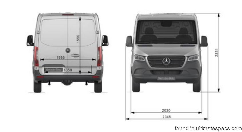 Mercedes Benz Sprinter 2019 L2H1 FWD