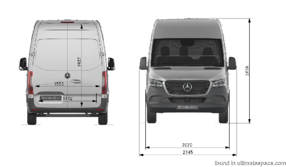 Mercedes Benz Sprinter 2019 L2H2 FWD