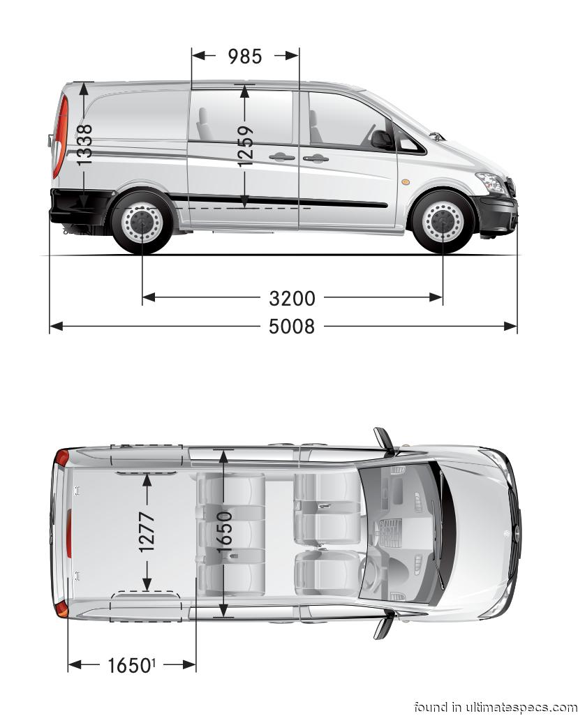 Mercedes Benz Vito 2011 Mixto L2