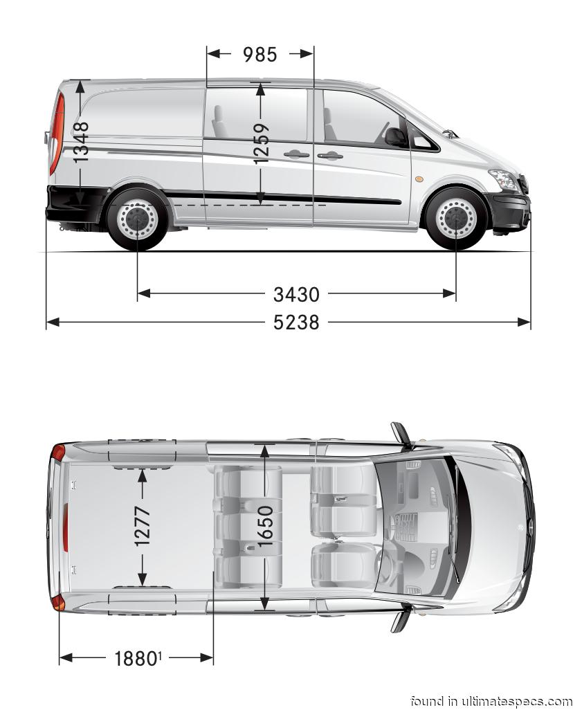 Mercedes Benz Vito 2011 Mixto L3