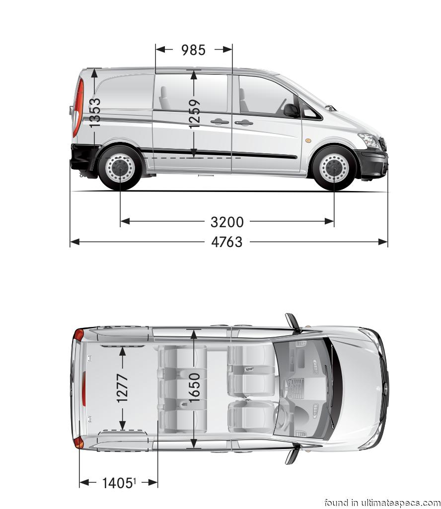 Mercedes Benz Vito 2011 Mixto L1