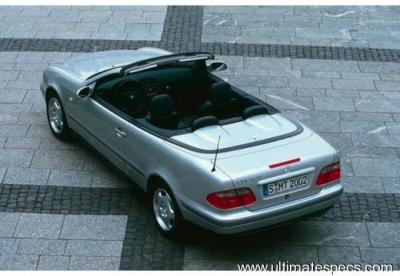 Mercedes Benz CLK (W209) Coupe 320 specs, dimensions