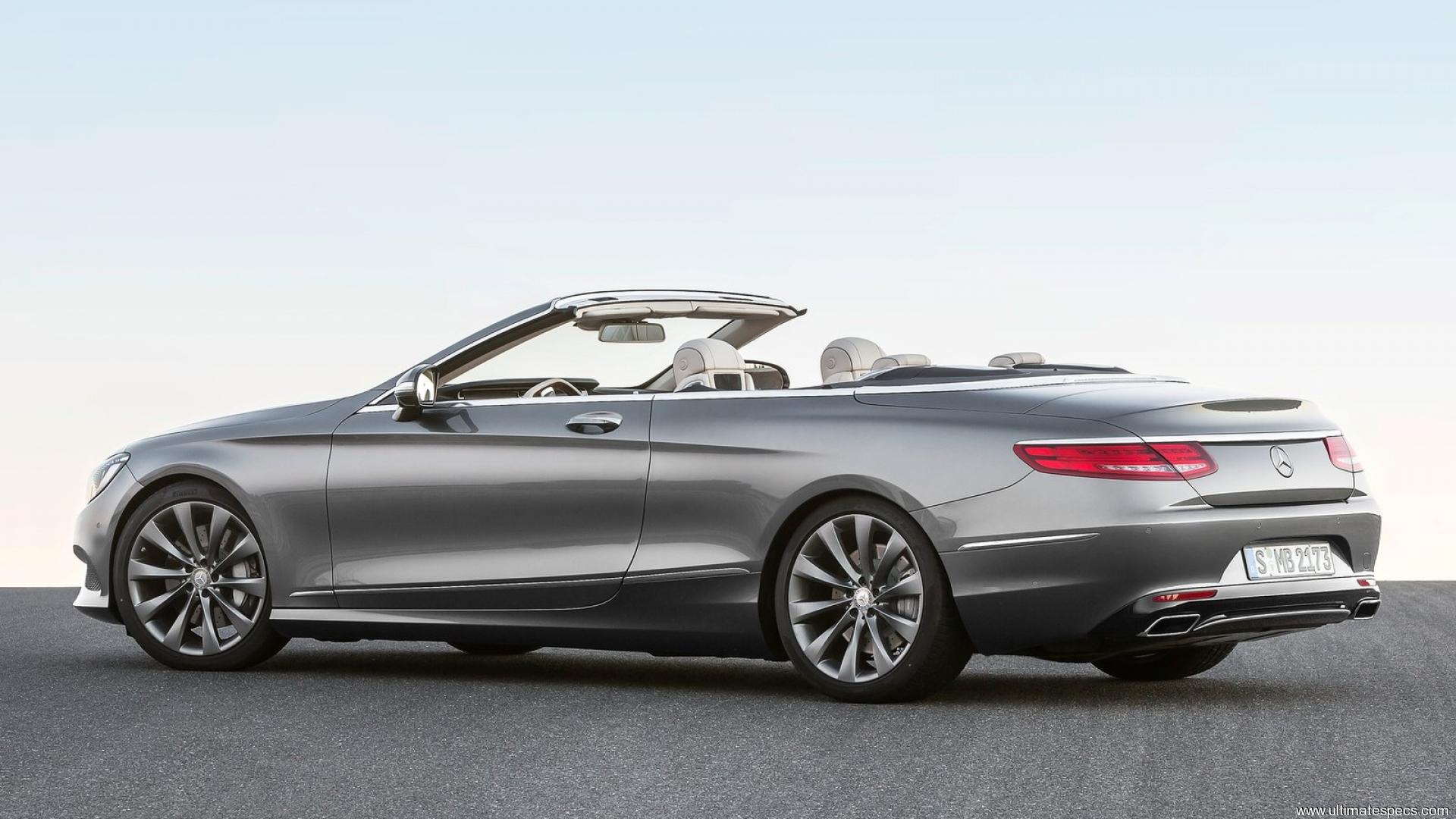 Mercedes Benz S Class Cabriolet