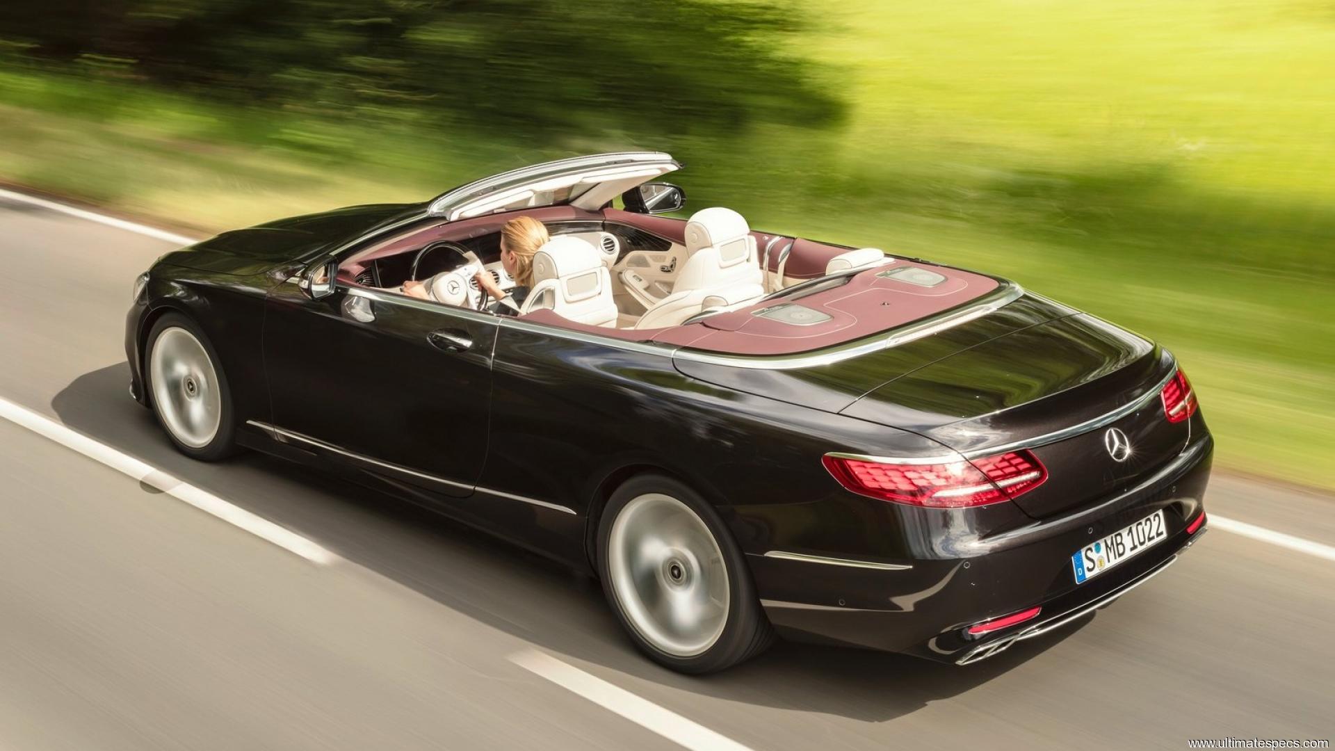 Mercedes Benz 2018 S Class Cabriolet