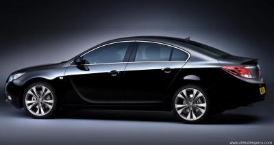 Specs for all Opel Insignia 4 doors versions