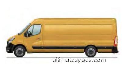 Opel Movano B 2020 L4H2 Van RWD 2.3 Diesel 130HP 4.5t HD (Dual Rear Wheels) (2019)