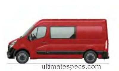 Opel Movano B 2020 L2H2 Double-Cab Van 2.3 Diesel 150HP Easytronic 3.5t (2020)