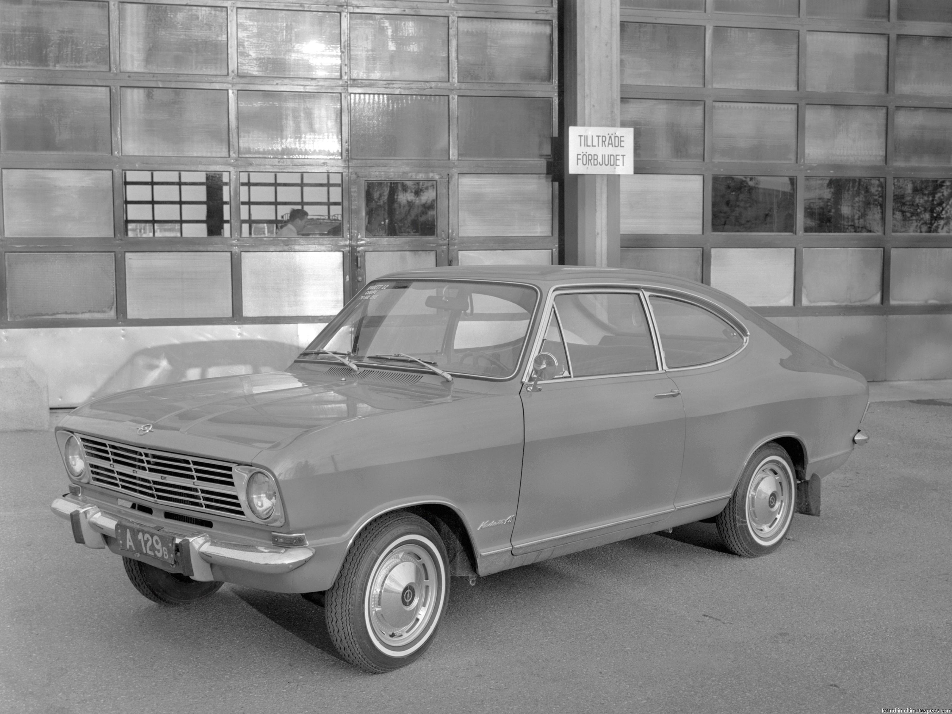 Opel Kadett B2 LS Coupé F