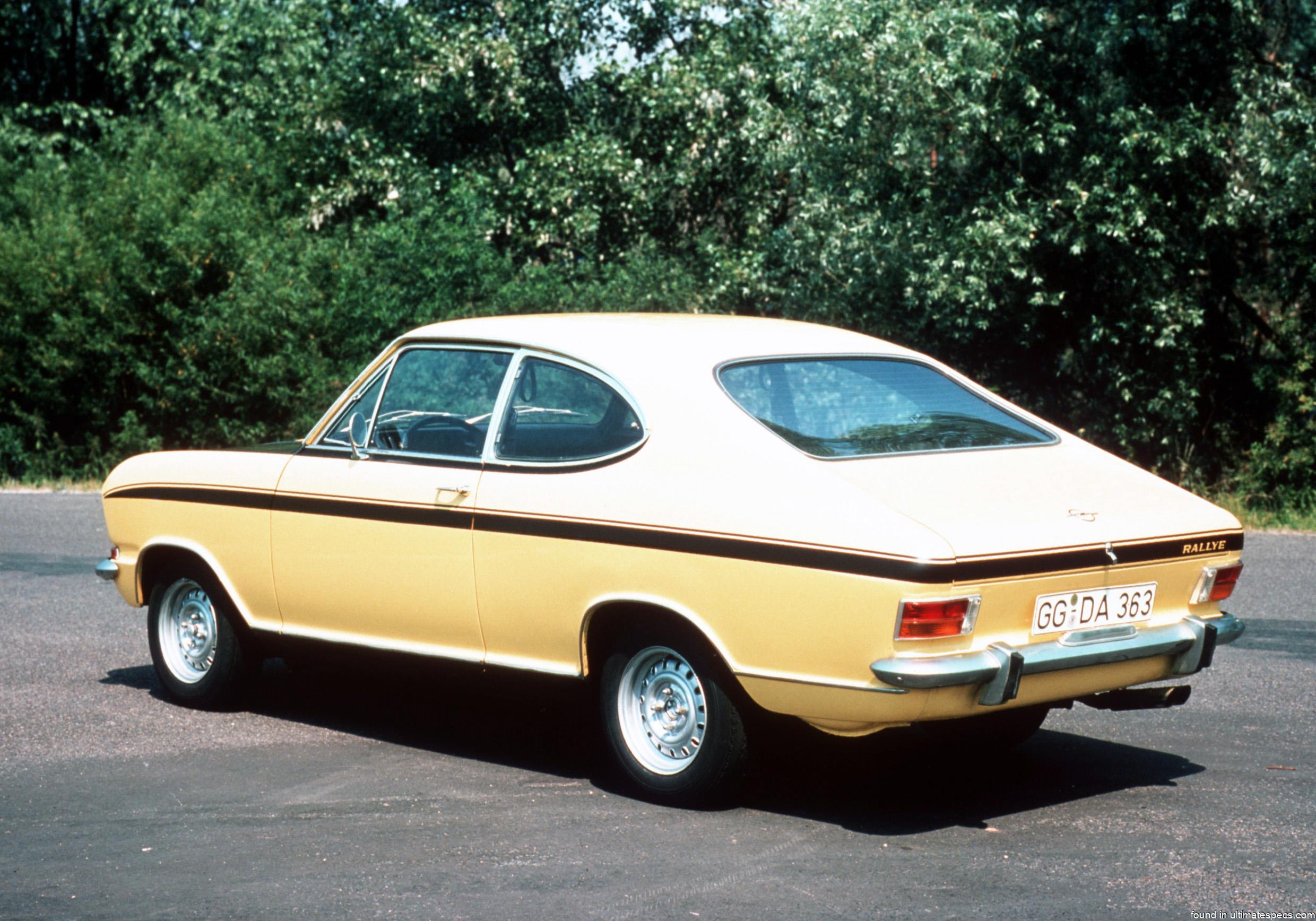 Opel Kadett B2 LS Coupé F