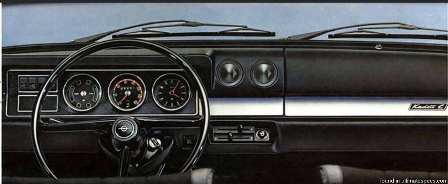 Opel Kadett B2 Fastback 4-doors