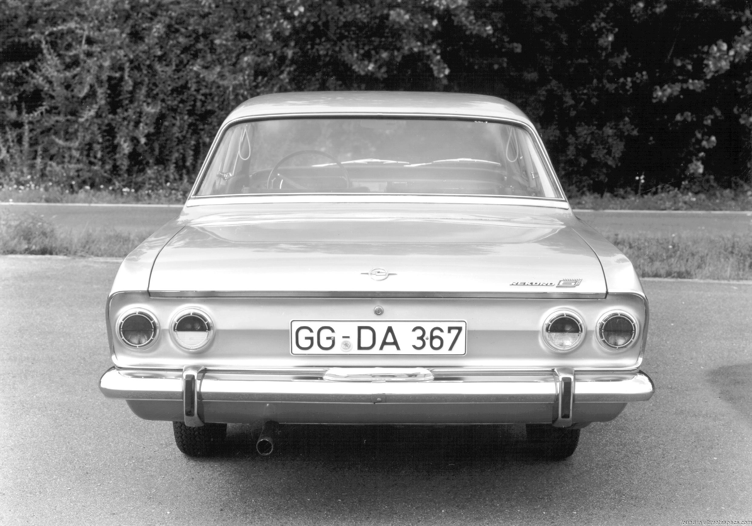 Opel Rekord B Coupé