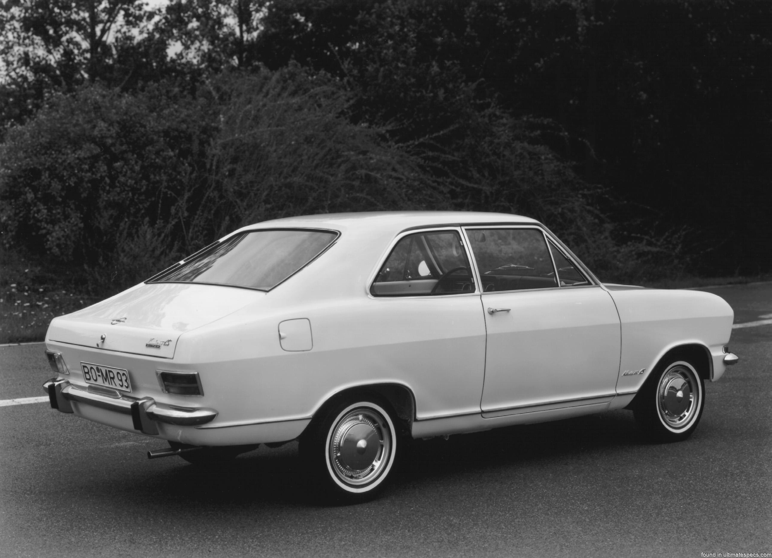 Opel Kadett B2 Fastback 2-doors