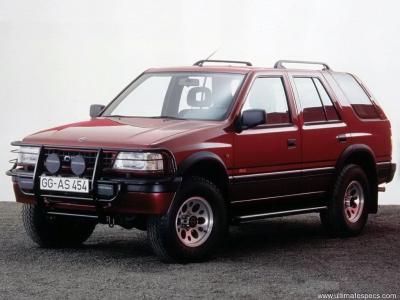 Vauxhall Frontera 2.3 Td Diesel bujías de 1991-1995