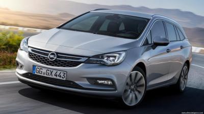 Specs for all Opel Astra K Sports Tourer versions