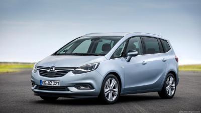 Schat Treinstation apotheker Opel Zafira Tourer 2017 1.6 CDTI 120HP 7-seats Technical Specs, Dimensions