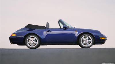 Porsche 911 Cabriolet (993 series) Carrera 4 Technical Specs, Fuel  Consumption, Dimensions