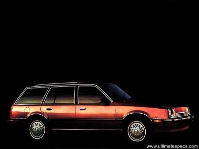 Chevrolet Cavalier I Wagon 2.8i V6 4-speed (1985)
