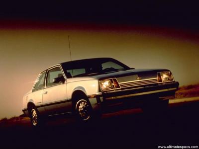 Chevrolet Cavalier I Notchback Coupé 2.0i Auto (1987)