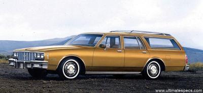 Chevrolet Impala 6 Wagon 1980 350 5.7 Diesel V8 (1981)