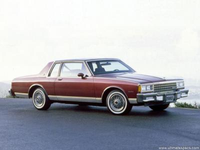 Chevrolet Impala 6 Sport Coupe 1980 229 3.8 V6 (1980)