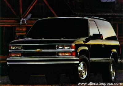 Chevrolet Blazer 1992 5.7L V-8 EFi Auto (1991)