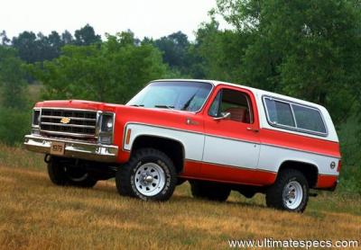 Chevrolet Blazer 1979 350 4WD V8 Auto (1978)