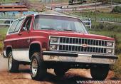 Chevrolet Blazer 1981 305 4WD V8 4-bbl 4-speed